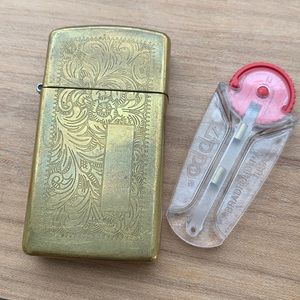 Authentic Zippo Brass Lighter